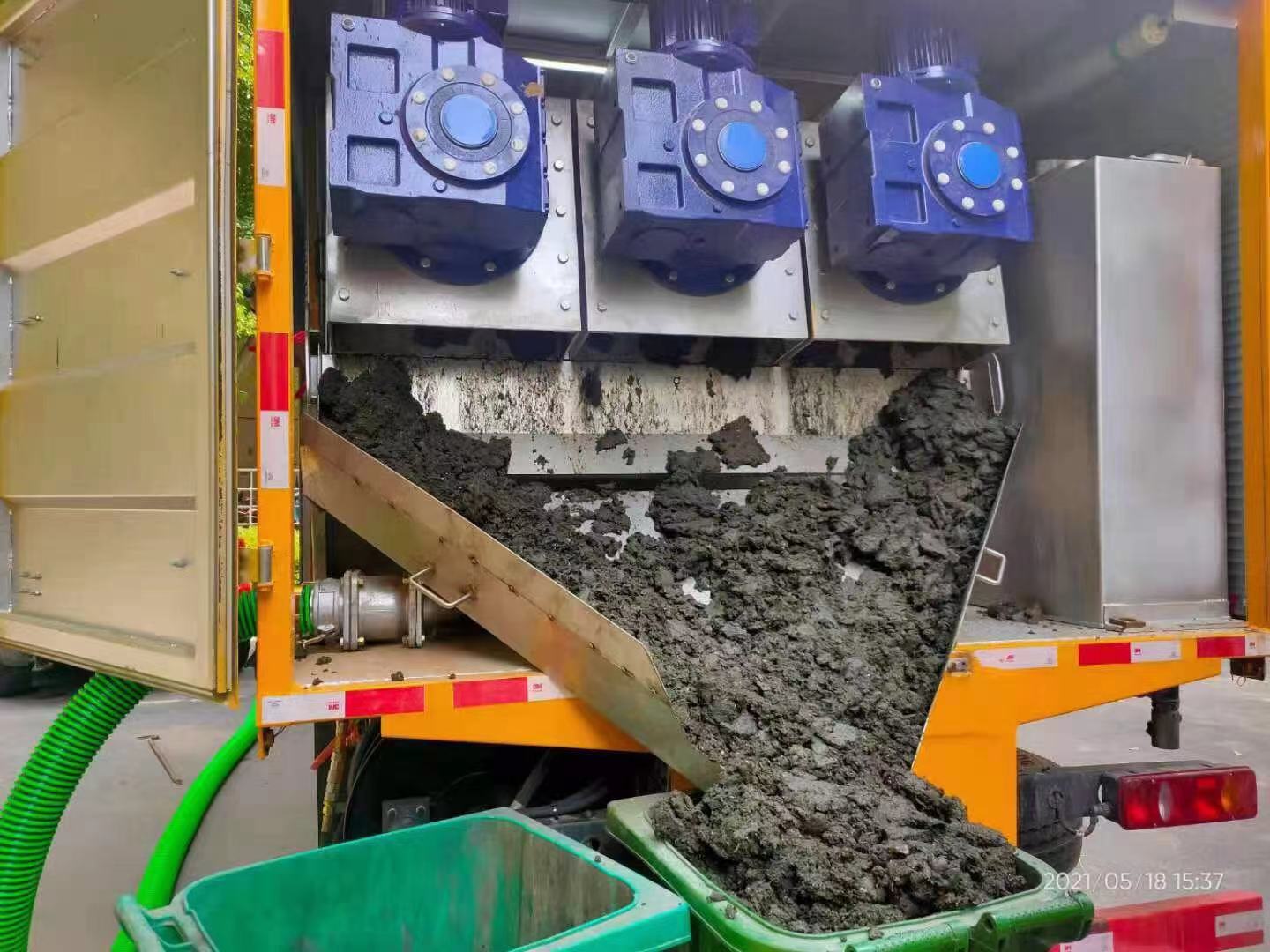 莘县化粪池清掏城市维护站-泥浆净化干湿分离处理